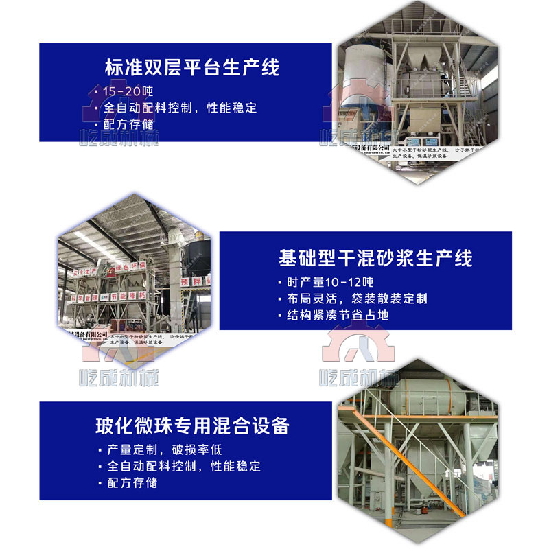 簡易型干粉砂漿生產(chǎn)線3
